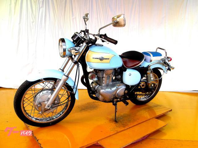 カワサキ エストレヤ 2002年モデル キャブレター 空冷単気筒エンジン 写真4