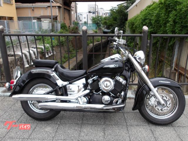 ヤマハ ドラッグスター400クラシック 2002年モデル キャブレター車 空冷2気筒エンジン搭載
