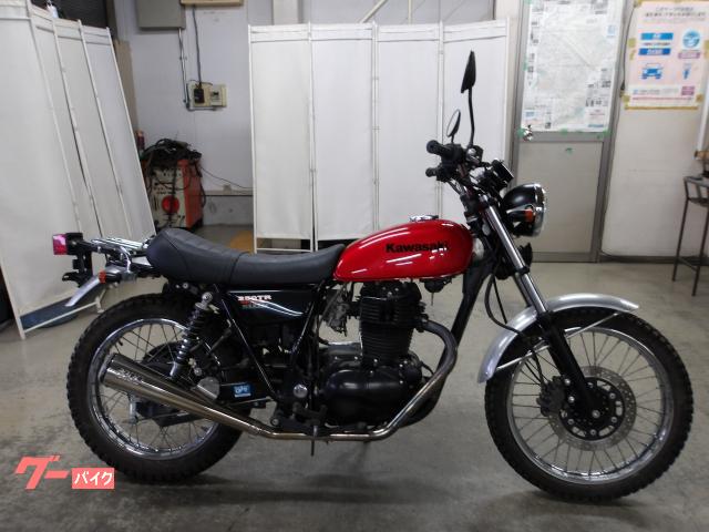 カワサキ 250TR 2002年モデル キャブレター 空冷単気筒エンジン 写真1