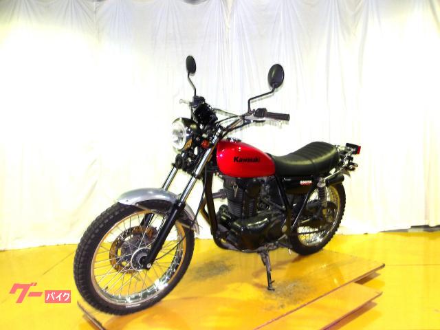 カワサキ 250TR 2002年モデル キャブレター 空冷単気筒エンジン 写真4