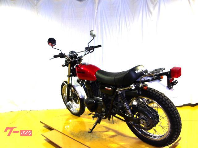 カワサキ 250TR 2002年モデル キャブレター 空冷単気筒エンジン 写真6