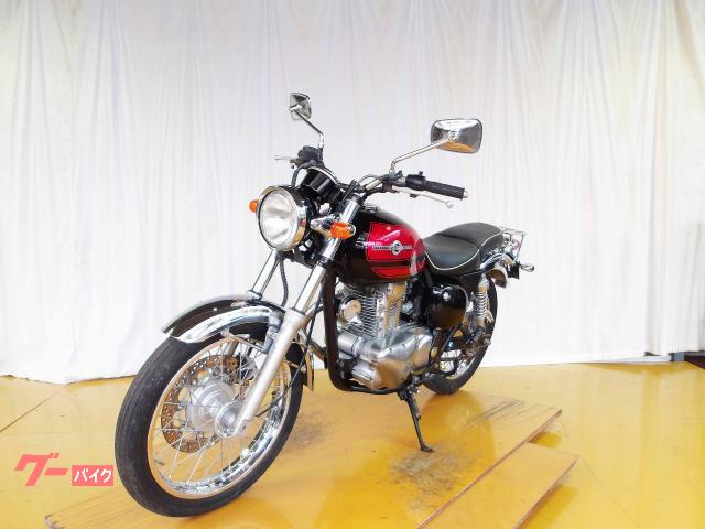 カワサキ エストレヤ 2002年モデル キャブレター 空冷単気筒エンジン 写真4