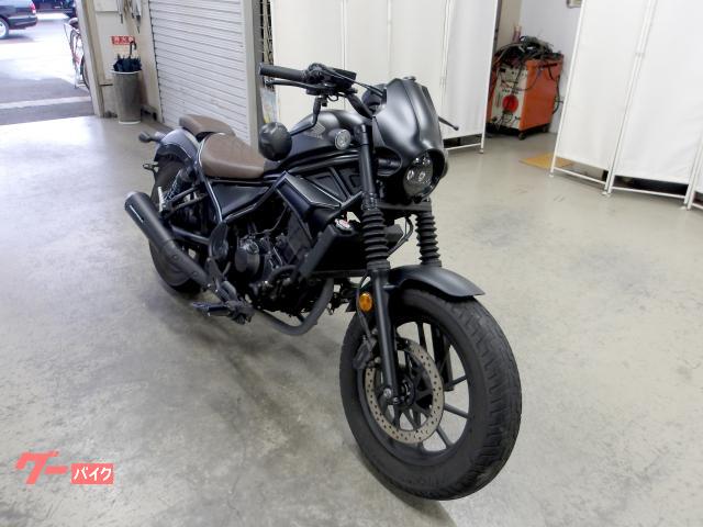 ホンダ レブル250 2021年モデル モリワキサイレンサー ステップ ビキニカウル 写真5