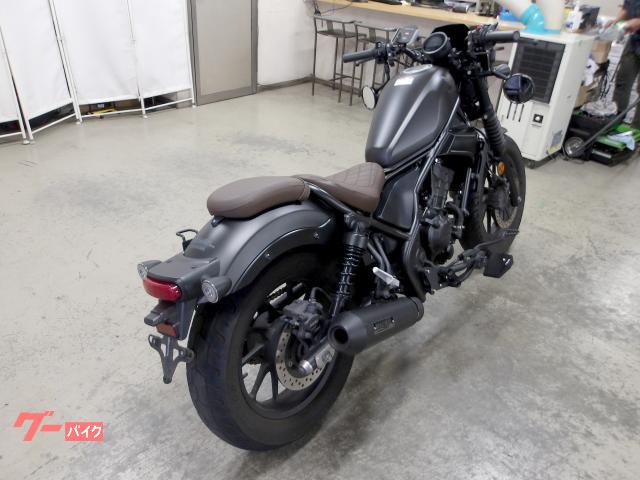 ホンダ レブル250 2021年モデル モリワキサイレンサー ステップ ビキニカウル 写真6
