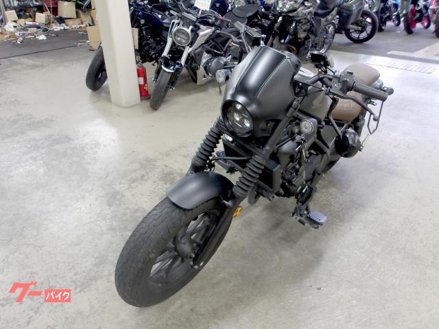 ホンダ レブル250 2021年モデル モリワキサイレンサー ステップ ビキニカウル 写真8