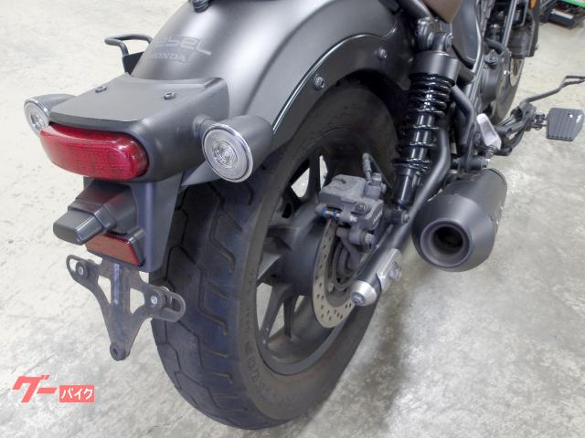 ホンダ レブル250 2021年モデル モリワキサイレンサー ステップ ビキニカウル 写真22
