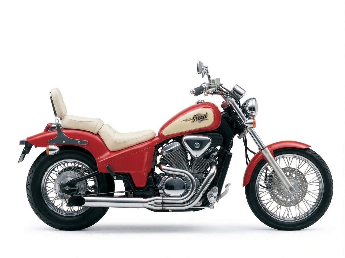 水冷Vツインのアメリカン、ホンダ スティード400（1994年モデル）
